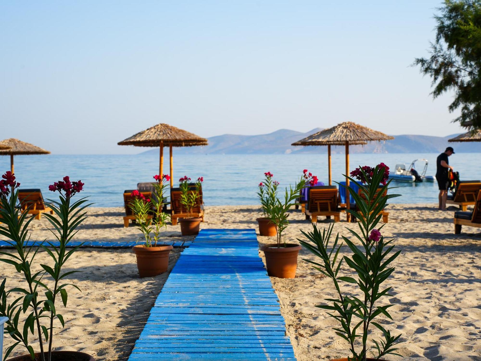 Отель Seaside Marmari Экстерьер фото